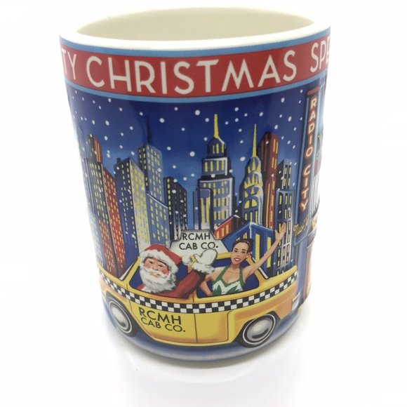 RADIO CITY Christmas Spectacular ROCKETTES Large Mug Madison Square Garden Co - Picture 2 of 5